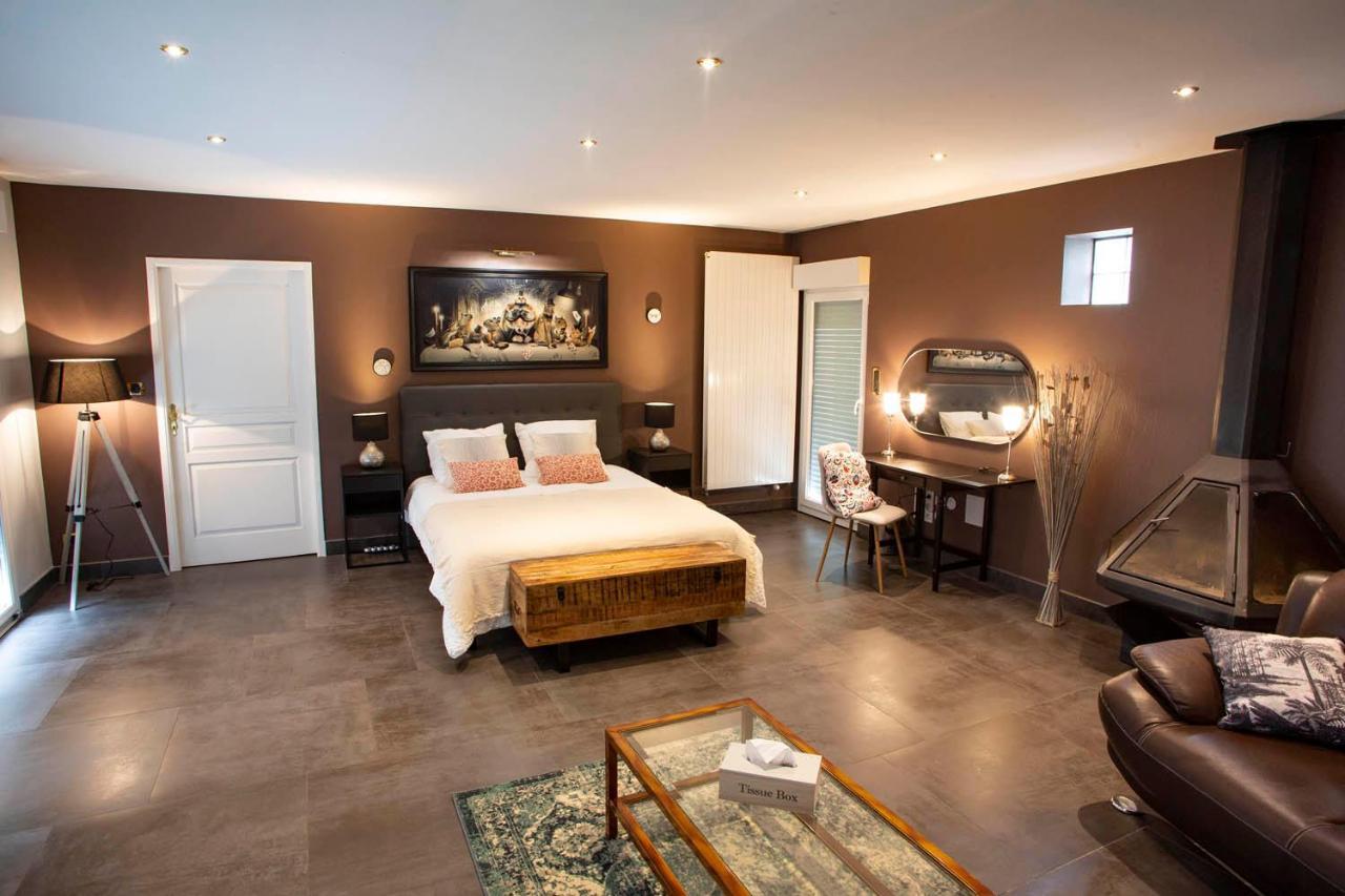 Villa 200m2 avec PISCINE chauffée&SPA&sauna&kota-grill Laval-sur-Vologne Esterno foto