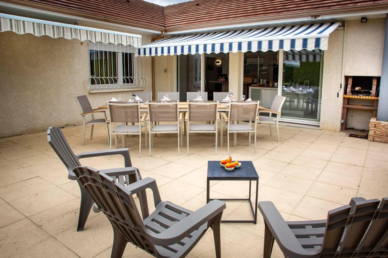 Villa 200m2 avec PISCINE chauffée&SPA&sauna&kota-grill Laval-sur-Vologne Esterno foto