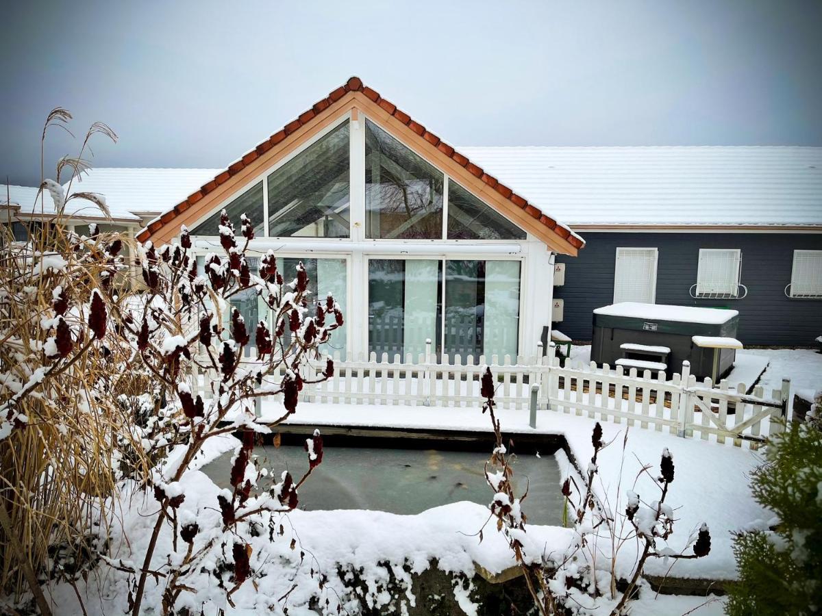 Villa 200m2 avec PISCINE chauffée&SPA&sauna&kota-grill Laval-sur-Vologne Esterno foto