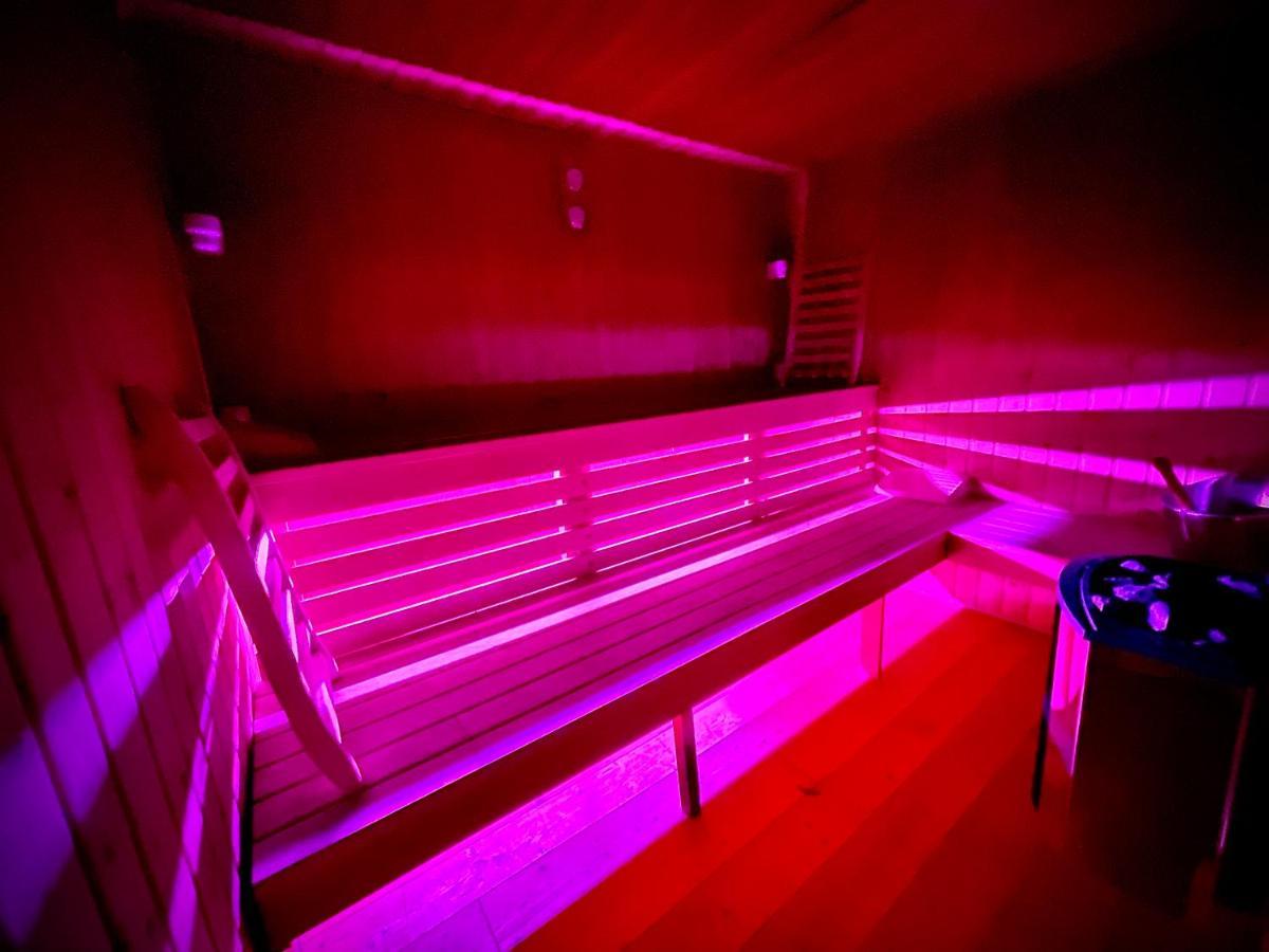 Villa 200m2 avec PISCINE chauffée&SPA&sauna&kota-grill Laval-sur-Vologne Esterno foto
